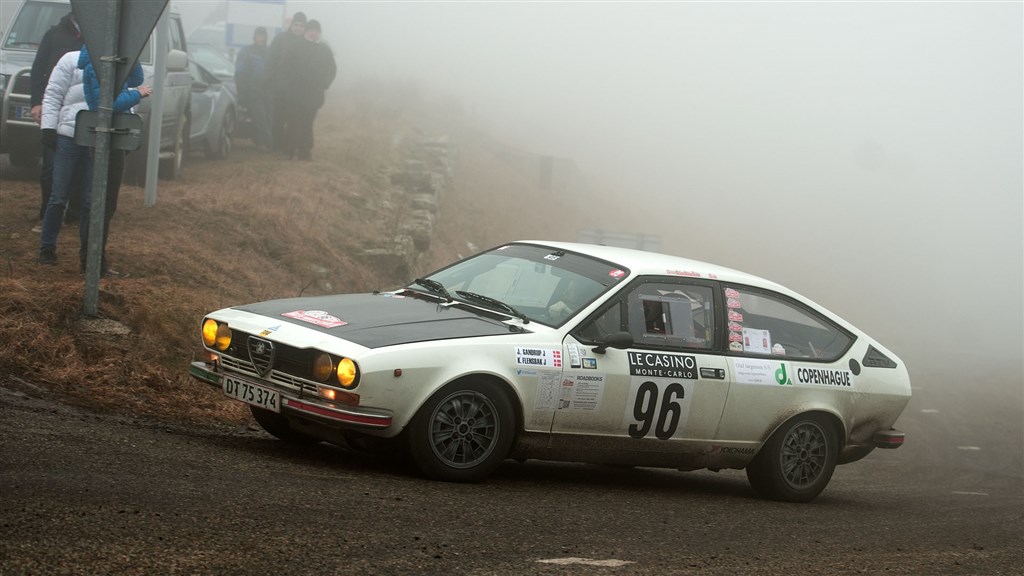 Jens Gandrup og Kristian Flensbak
(Foto: Viggo Johansen - Rallypics.dk)